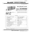 SHARP CDSW200H Instrukcja Serwisowa