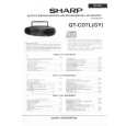 SHARP QT-CD7L(GY) Instrukcja Serwisowa