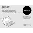 SHARP PWE510 Instrukcja Obsługi
