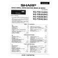 SHARP RGF554E Instrukcja Serwisowa