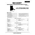 SHARP JC272 Instrukcja Serwisowa