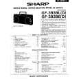 SHARP GF3939E Instrukcja Serwisowa
