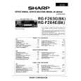 SHARP RGF263G/BK Instrukcja Serwisowa
