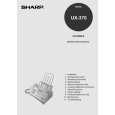 SHARP UX370 Instrukcja Obsługi