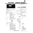 SHARP PC-E220 Instrukcja Serwisowa