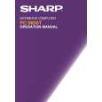 SHARP PC9800T Instrukcja Obsługi
