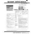 SHARP ZQ-270 Instrukcja Serwisowa