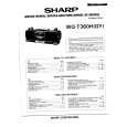 SHARP WQT360H Instrukcja Serwisowa