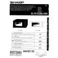 SHARP R7V12 Instrukcja Obsługi