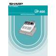 SHARP UP600 Instrukcja Obsługi