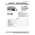 SHARP XL515H/HR Instrukcja Serwisowa