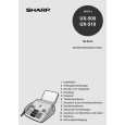 SHARP UX510 Instrukcja Obsługi