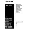 SHARP VC-793S Instrukcja Obsługi