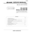 SHARP VC-A411M Instrukcja Serwisowa