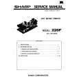 SHARP 220F Instrukcja Serwisowa