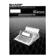 SHARP PA-W1410 Instrukcja Obsługi