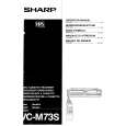 SHARP VC-M73S Instrukcja Obsługi