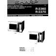 SHARP R-2360 Instrukcja Serwisowa