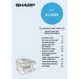 SHARP AJ6020 Instrukcja Obsługi