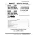 SHARP CD-K7000W Instrukcja Serwisowa
