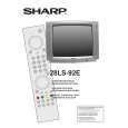 SHARP 28LS92E Instrukcja Obsługi