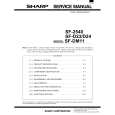 SHARP SF-2540 Instrukcja Serwisowa