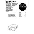 SHARP XG-SV1E Instrukcja Obsługi