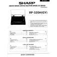 SHARP RP-320H(GY) Instrukcja Serwisowa