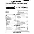 SHARP DXR750HBK Instrukcja Serwisowa