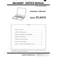 SHARP PC-AX10 Instrukcja Serwisowa