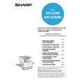 SHARP ARC260M Instrukcja Obsługi