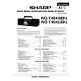SHARP WQT484H/E Instrukcja Serwisowa