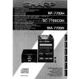 SHARP RP7700H Instrukcja Obsługi