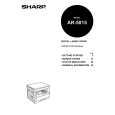 SHARP AR5015 Instrukcja Obsługi