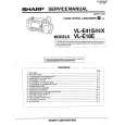 SHARP VL-E18E Instrukcja Serwisowa