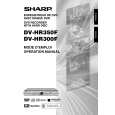 SHARP DVHR300F Instrukcja Obsługi