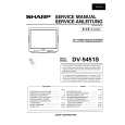 SHARP DV5451S Instrukcja Serwisowa