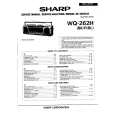 SHARP WQ262HR Instrukcja Serwisowa