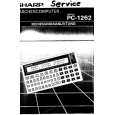 SHARP PC1262 Instrukcja Obsługi
