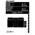 SHARP XL12H Instrukcja Obsługi