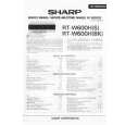 SHARP RTW600 Instrukcja Serwisowa