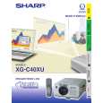 SHARP XG-C40XU Instrukcja Obsługi