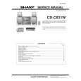SHARP CD-C831W Instrukcja Serwisowa
