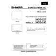 SHARP 54DS02S Instrukcja Serwisowa