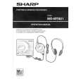 SHARP MDMT821 Instrukcja Obsługi