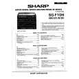 SHARP SGF10HBK Instrukcja Serwisowa