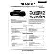 SHARP WQ284ABK Instrukcja Serwisowa