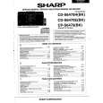 SHARP CDS6470HBK Instrukcja Serwisowa