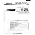 SHARP VC780E Instrukcja Serwisowa