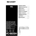 SHARP VC-682SH Instrukcja Obsługi